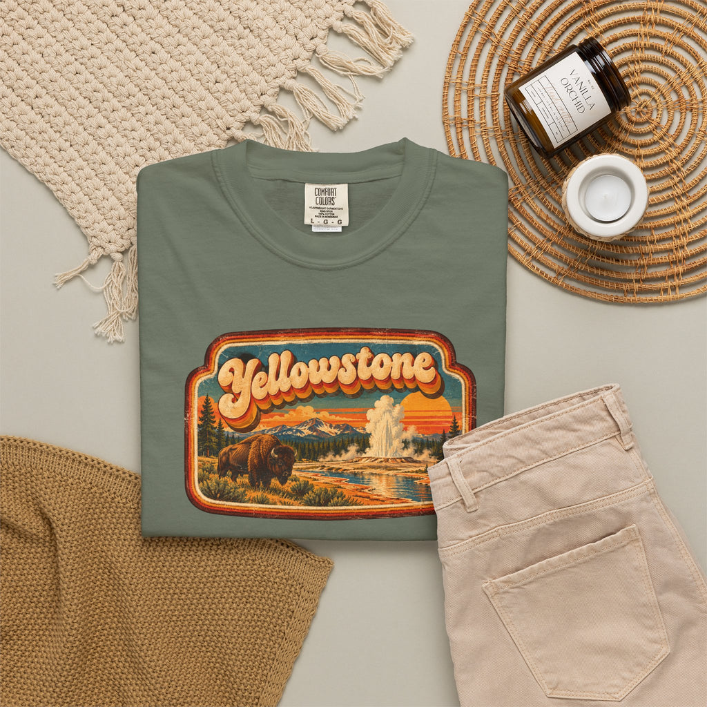 Yellowstone - Unisex Garment-Dyed T-shirt