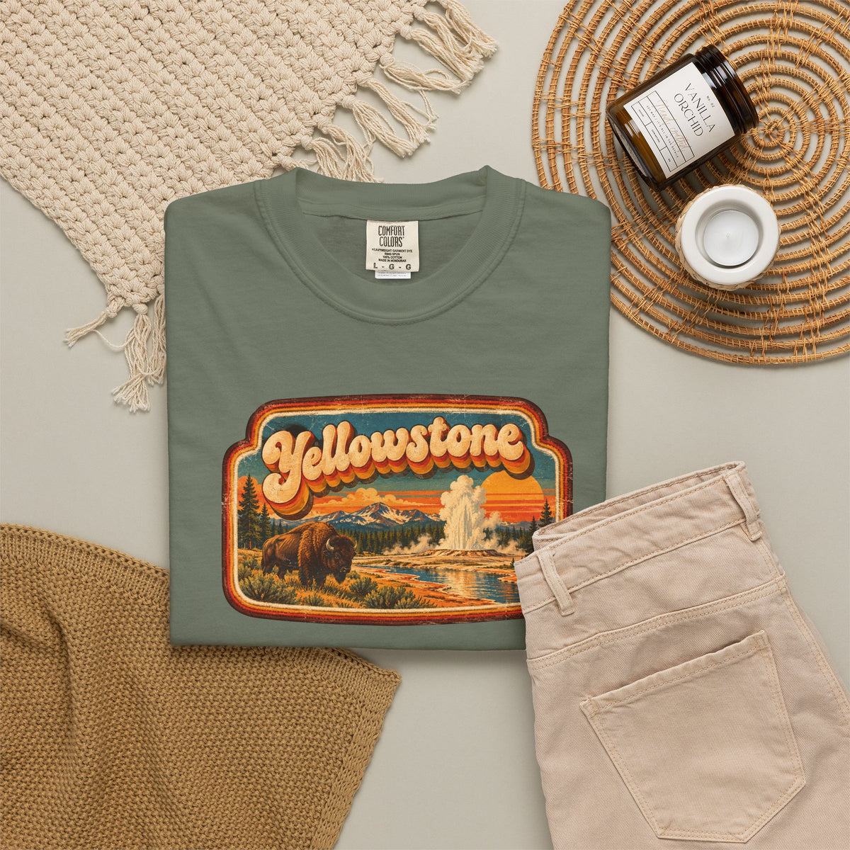 Yellowstone - Unisex Garment-Dyed T-shirt
