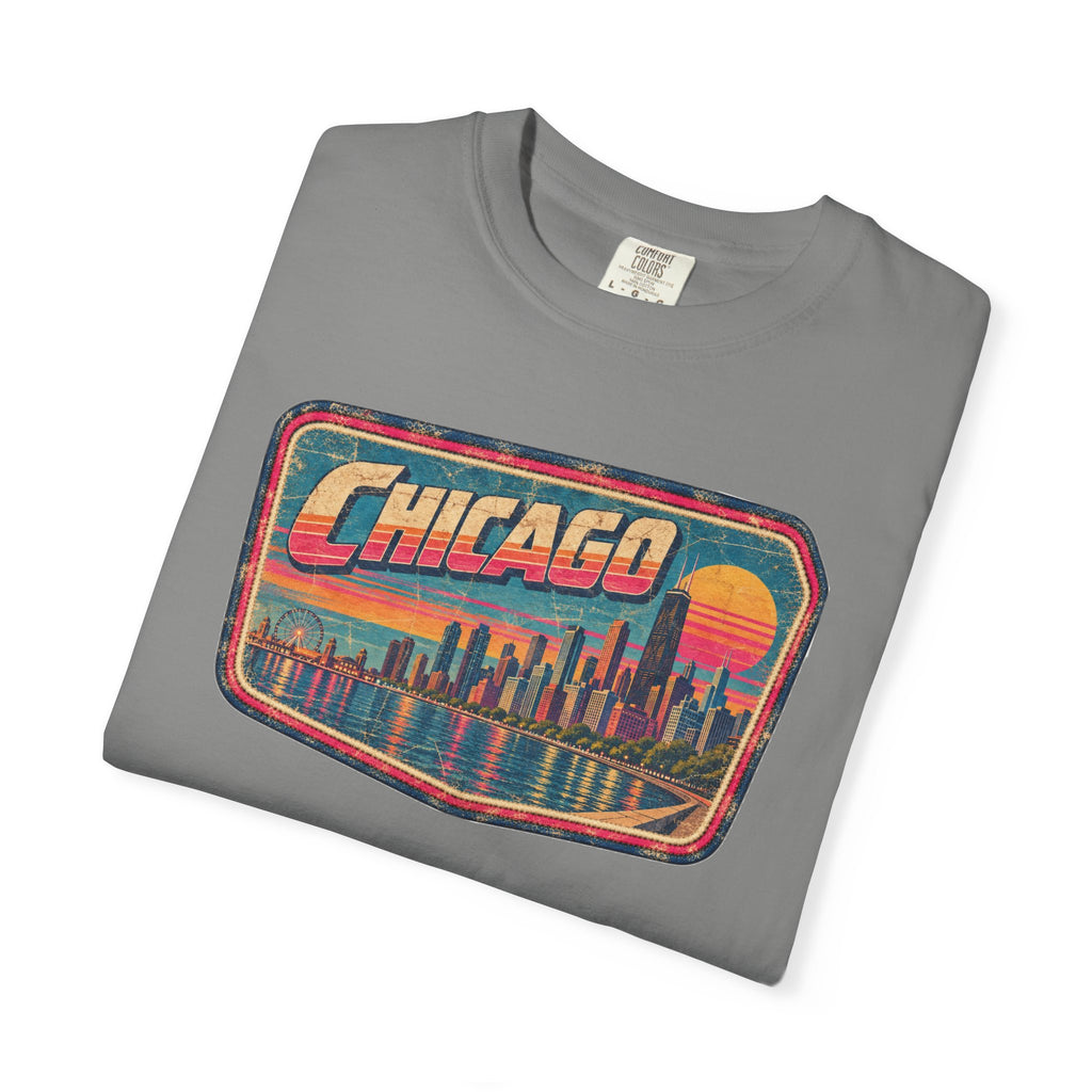 Chicago - Unisex Garment-Dyed T-shirt