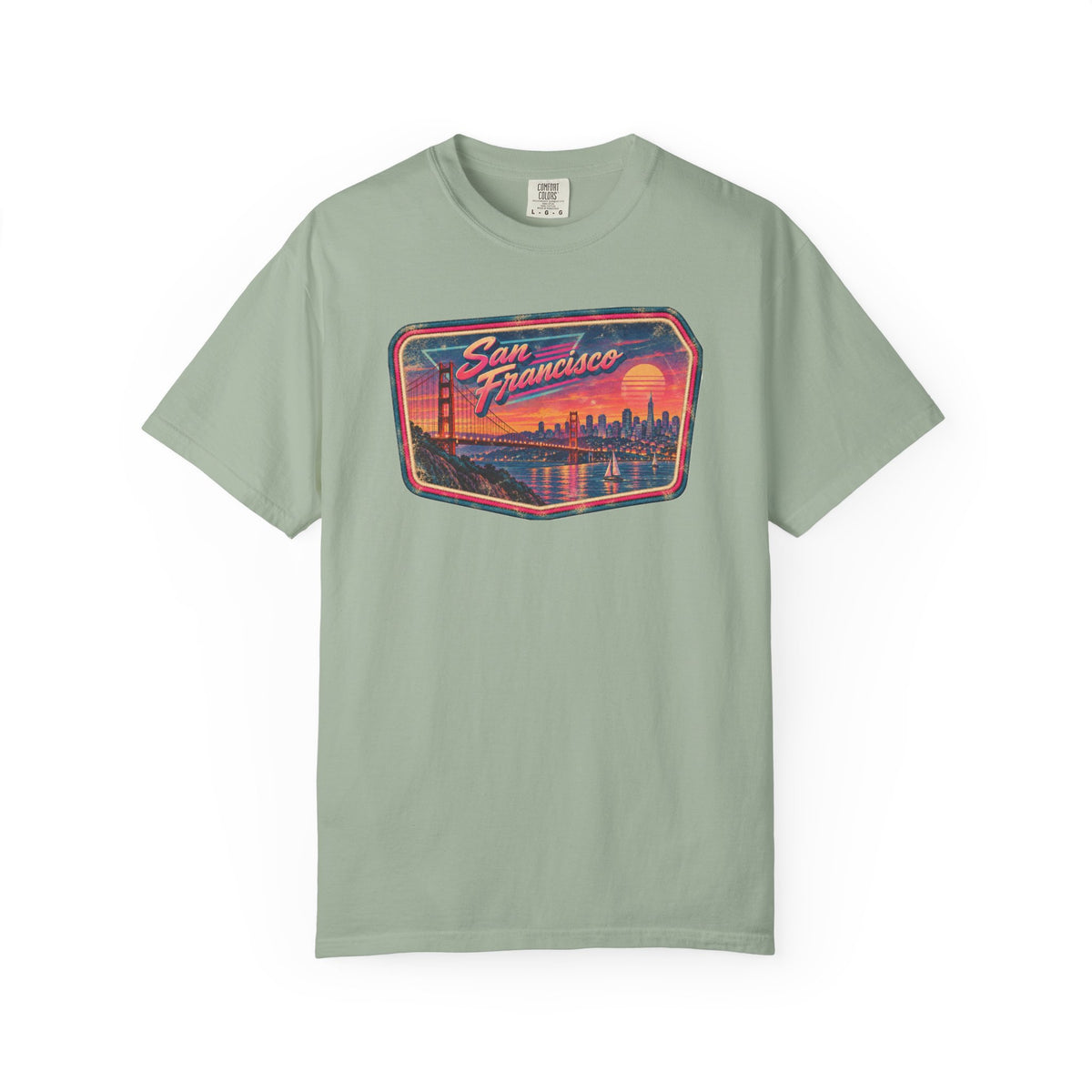 San Francisco - Unisex Garment-Dyed T-shirt