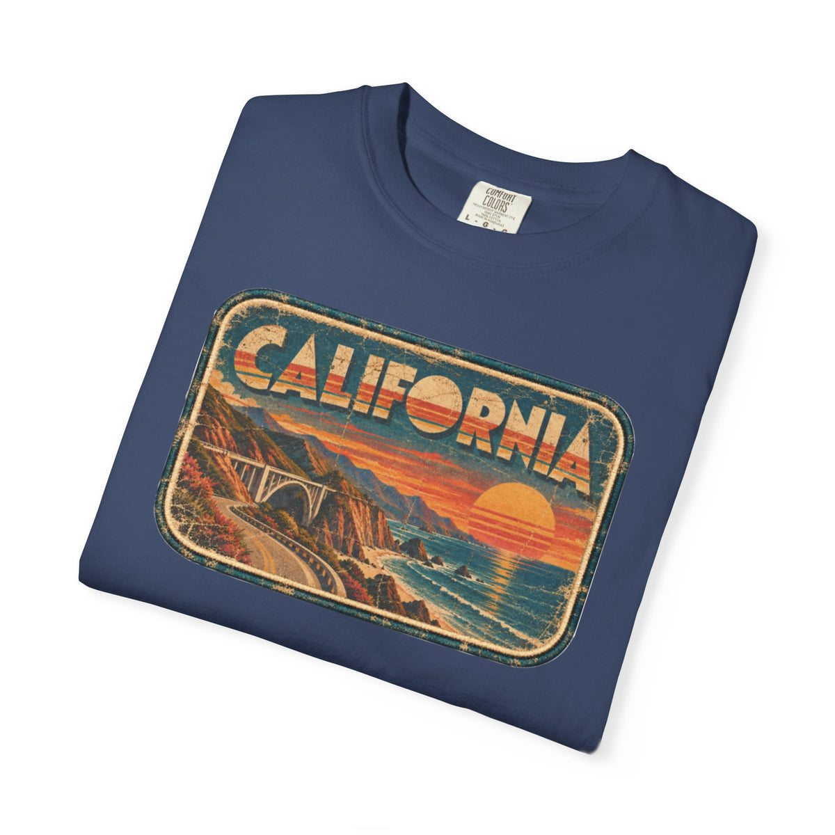California - Unisex Garment-Dyed T-shirt