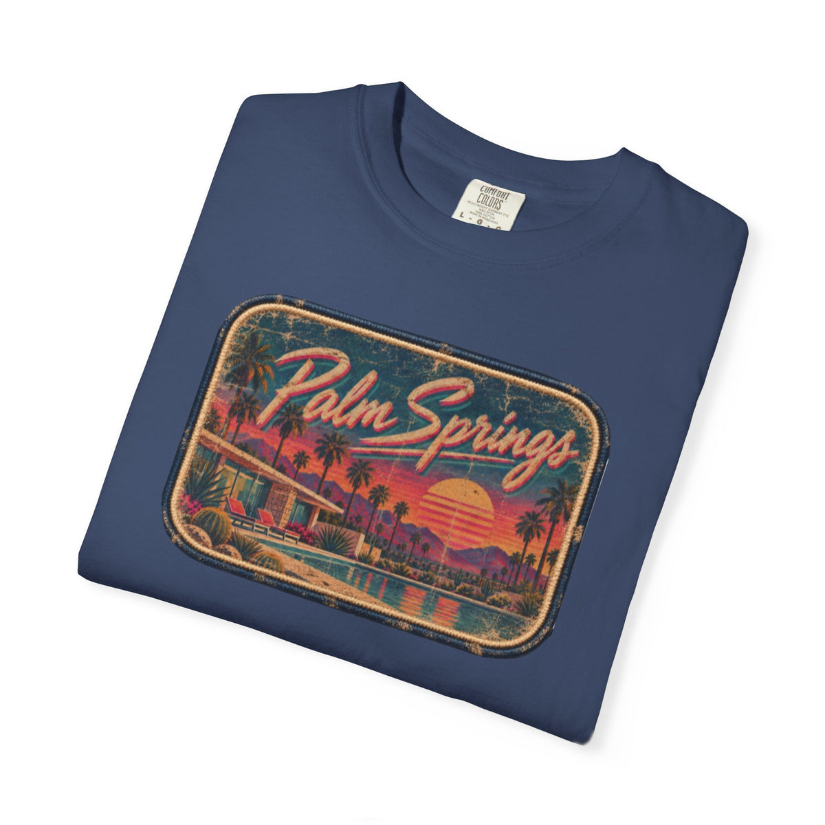 Palm Springs - Unisex Garment-Dyed T-shirt
