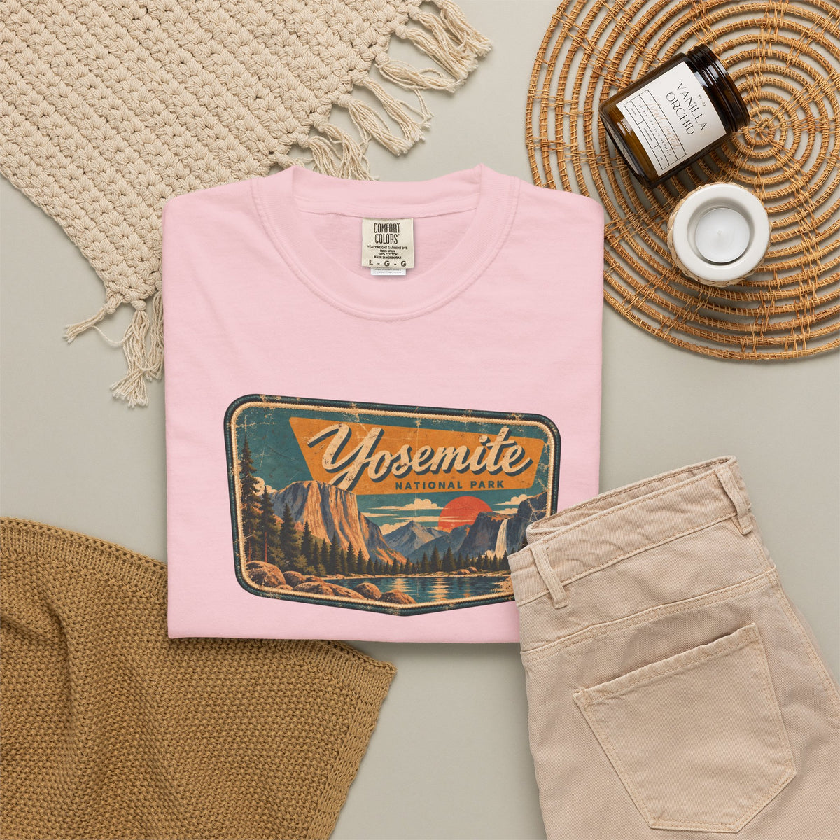 Yosemite - Unisex Garment-Dyed T-shirt