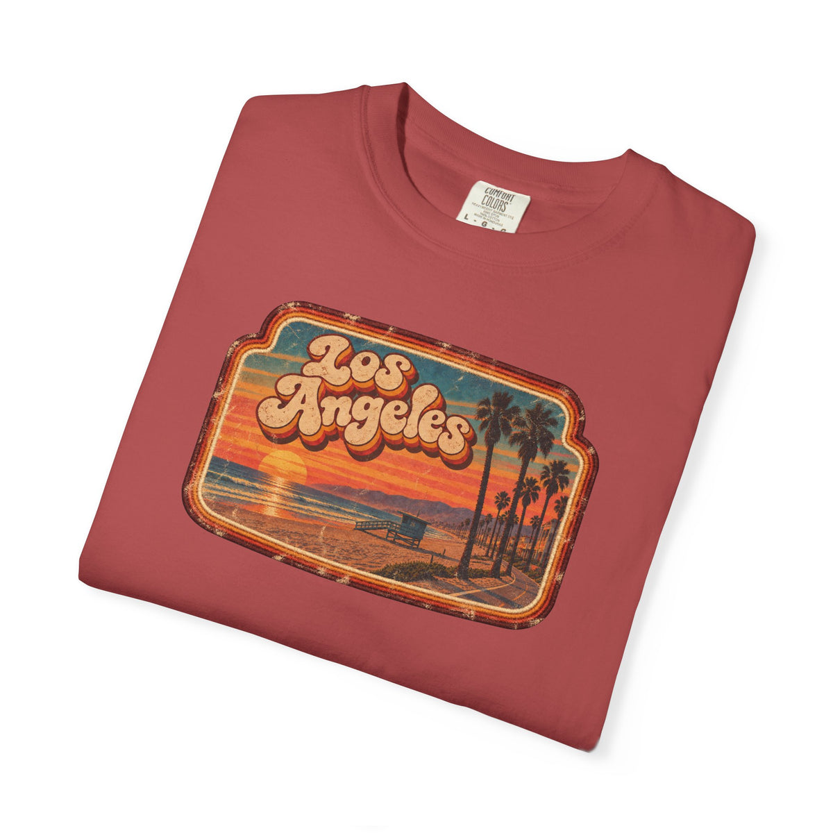 Los Angeles - Unisex Garment-Dyed T-shirt