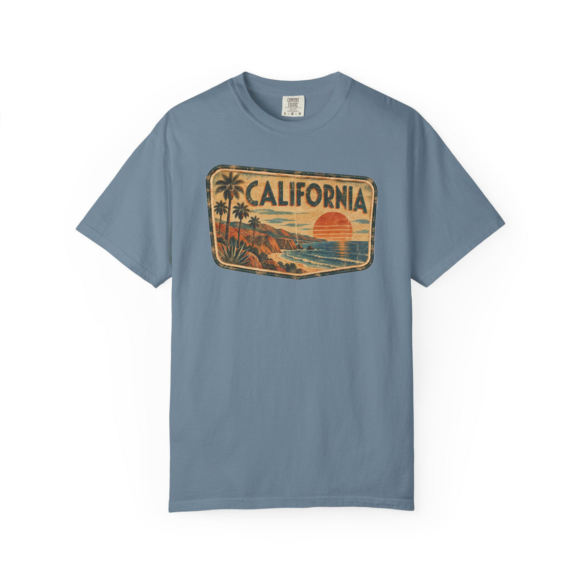 California - Unisex Garment-Dyed T-shirt