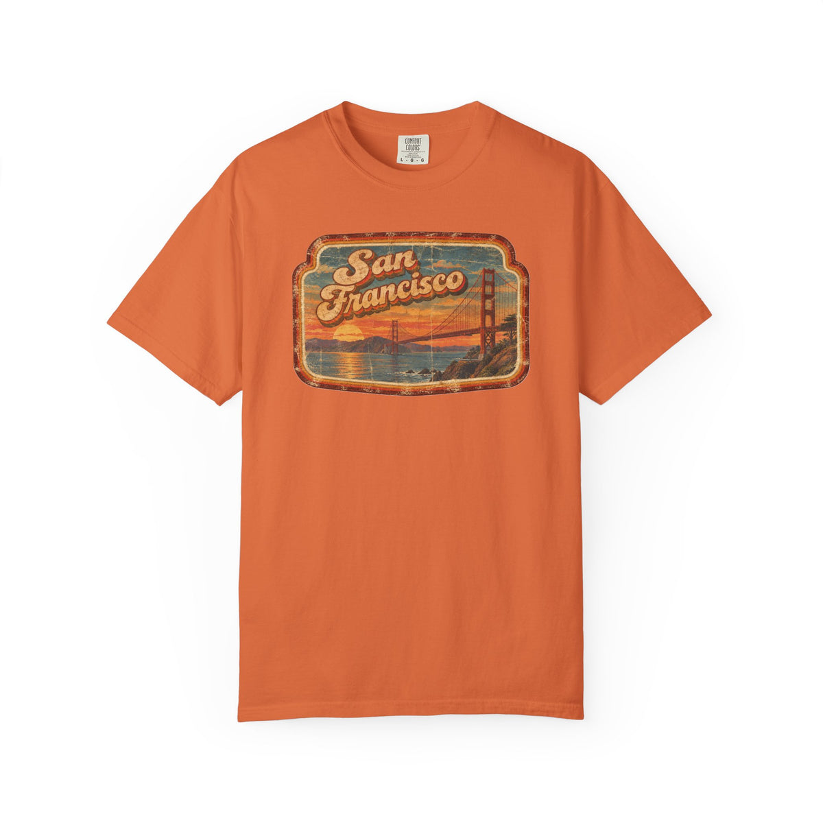 San Francisco - Unisex Garment-Dyed T-shirt
