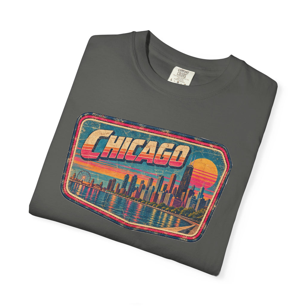 Chicago - Unisex Garment-Dyed T-shirt