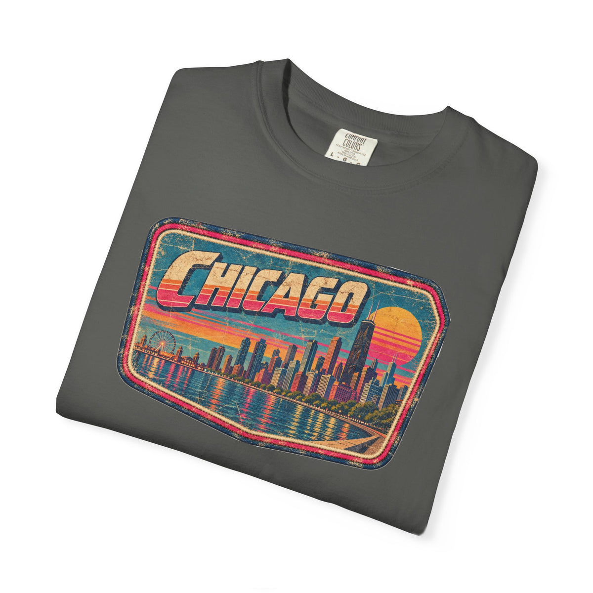 Chicago - Unisex Garment-Dyed T-shirt