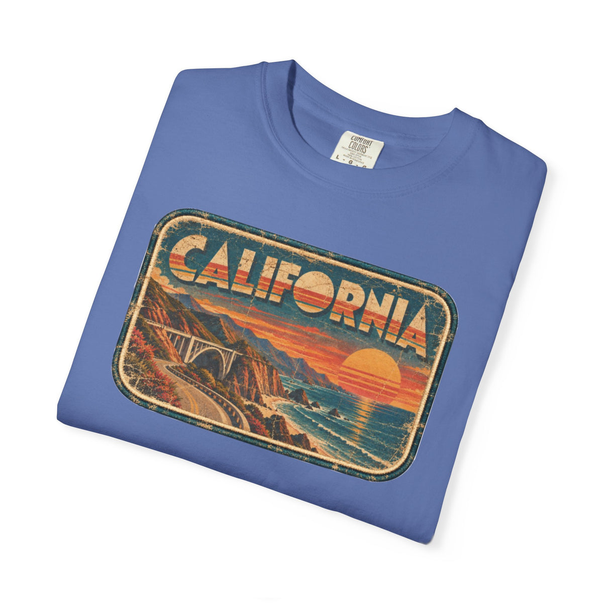California - Unisex Garment-Dyed T-shirt