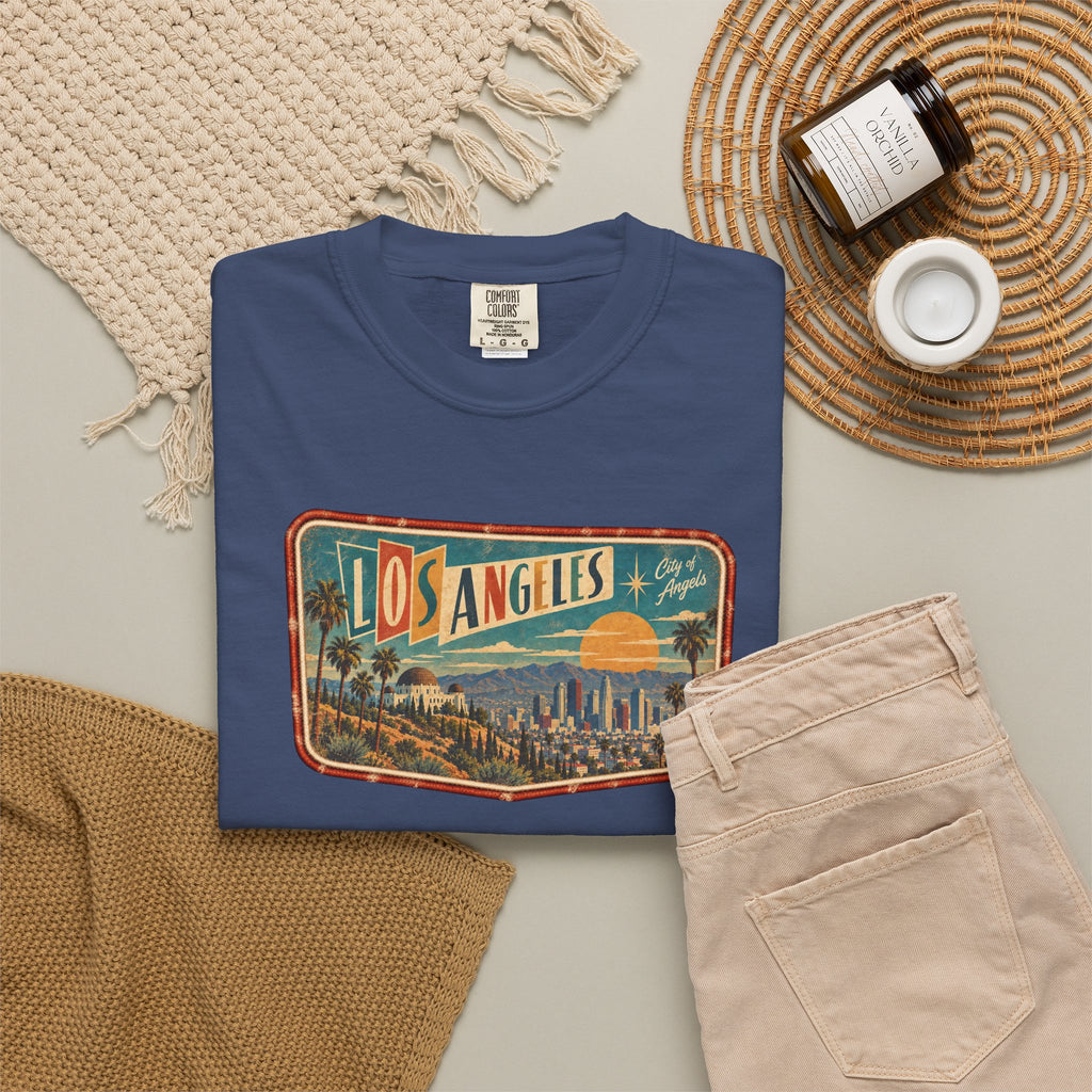 Los Angeles - Unisex Garment-Dyed T-shirt