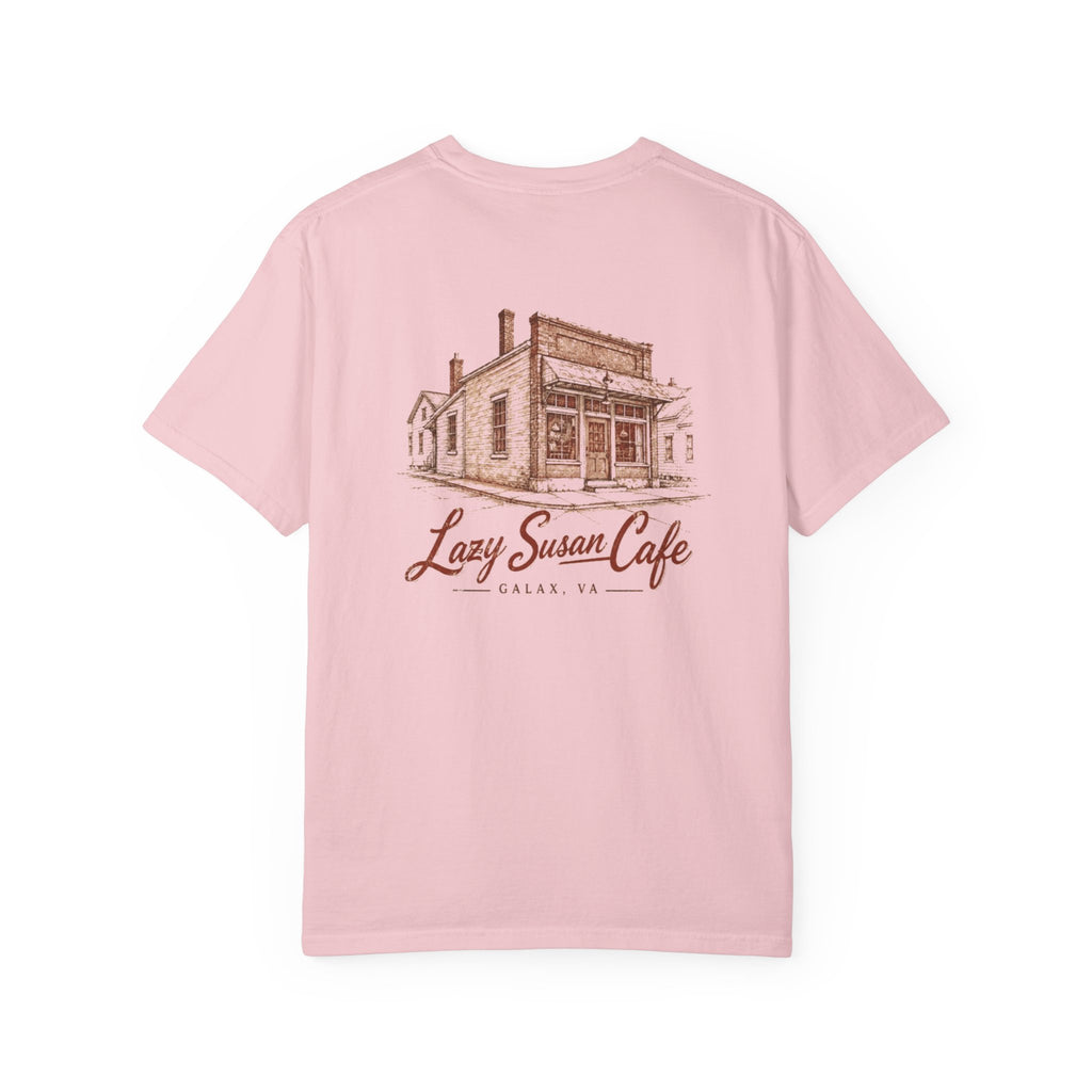 Lazy Susan Cafe - Unisex Garment-Dyed T-shirt