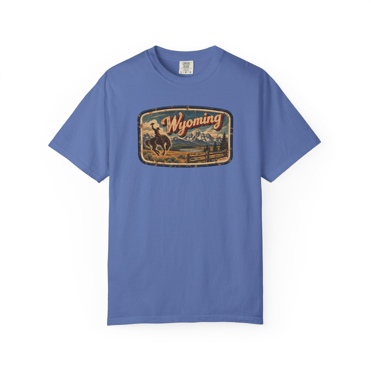 Wyoming - Unisex Garment-Dyed T-shirt
