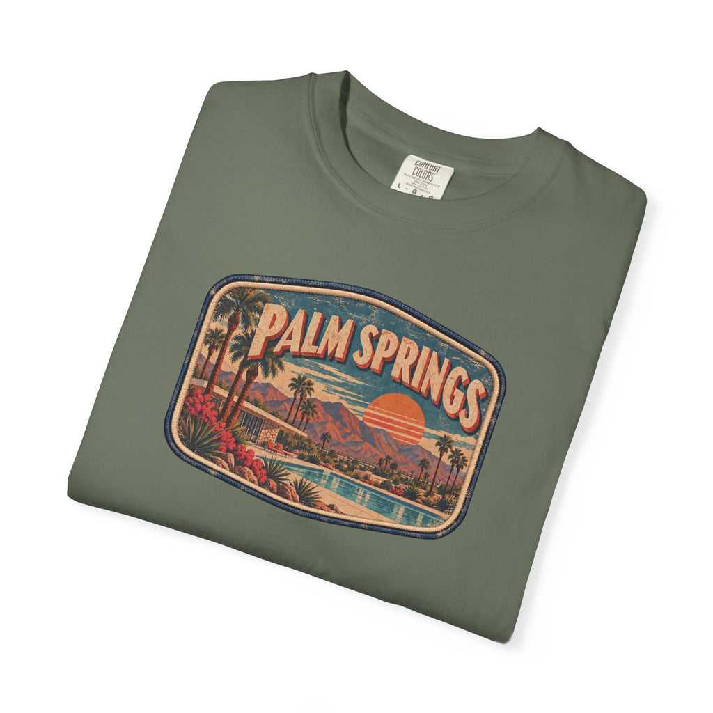 Palm Springs - Unisex Garment-Dyed T-shirt