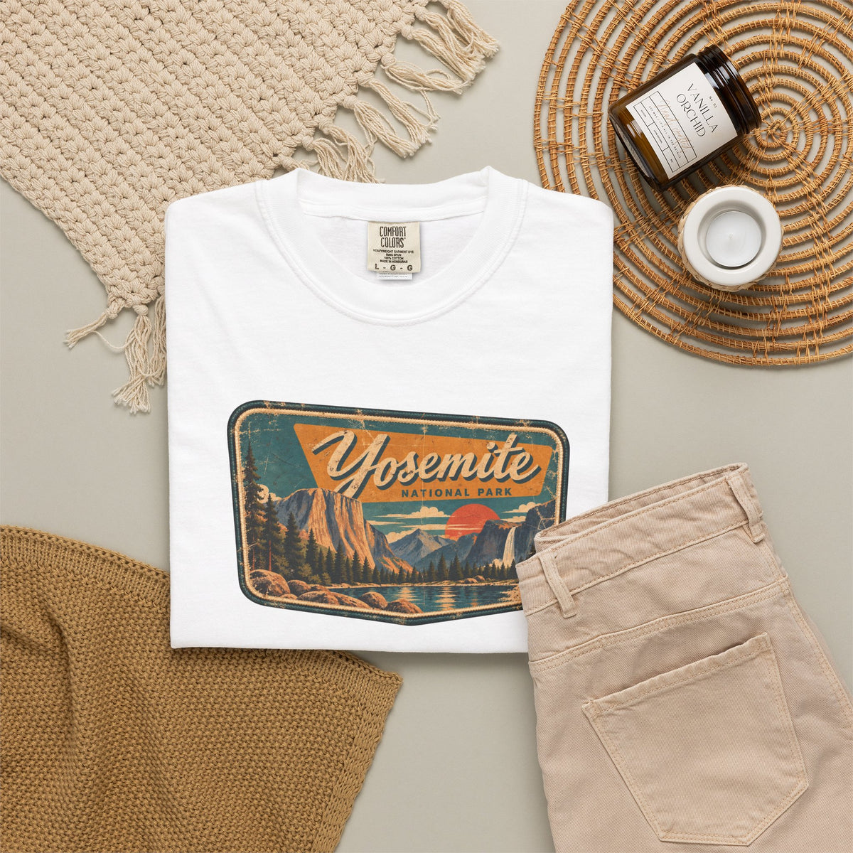Yosemite - Unisex Garment-Dyed T-shirt