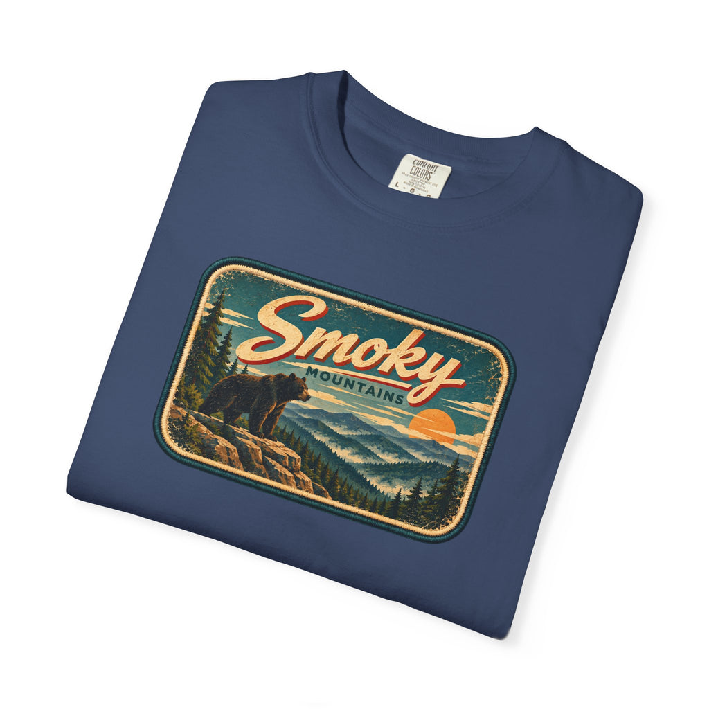 Smoky Mountains - Unisex Garment-Dyed T-shirt