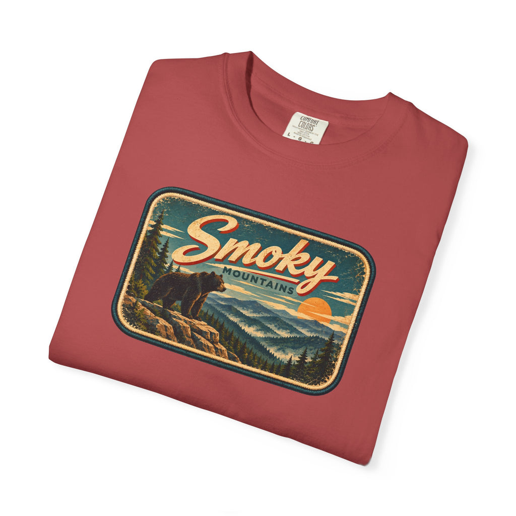 Smoky Mountains - Unisex Garment-Dyed T-shirt