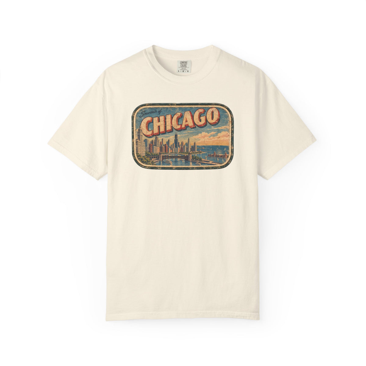 Chicago - Unisex Garment-Dyed T-shirt