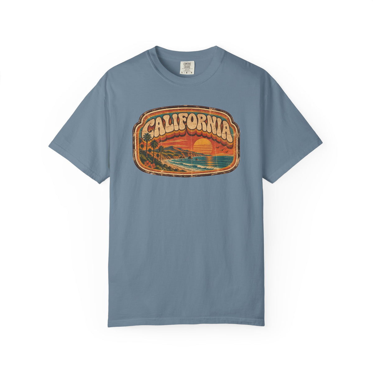 California - Unisex Garment-Dyed T-shirt