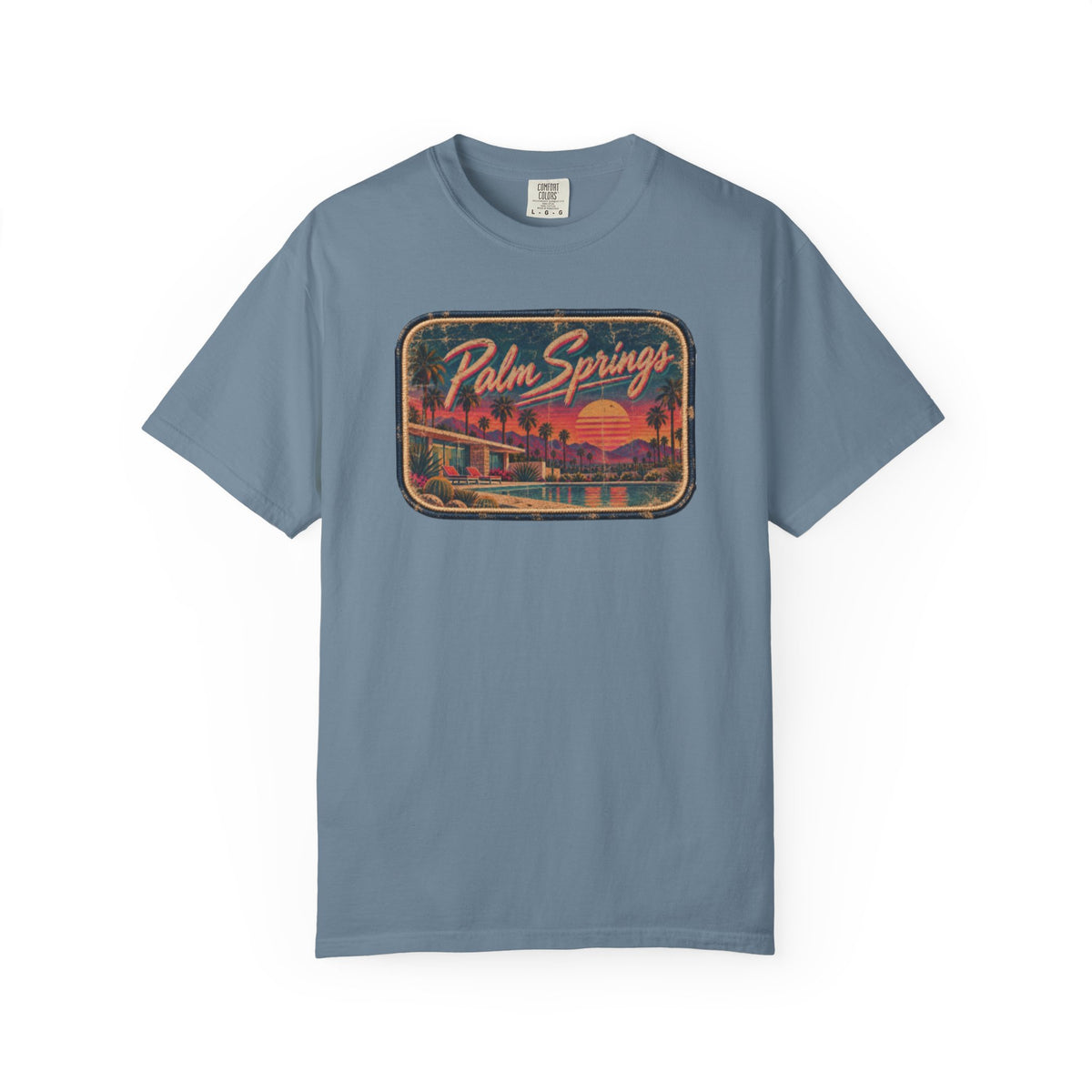 Palm Springs - Unisex Garment-Dyed T-shirt