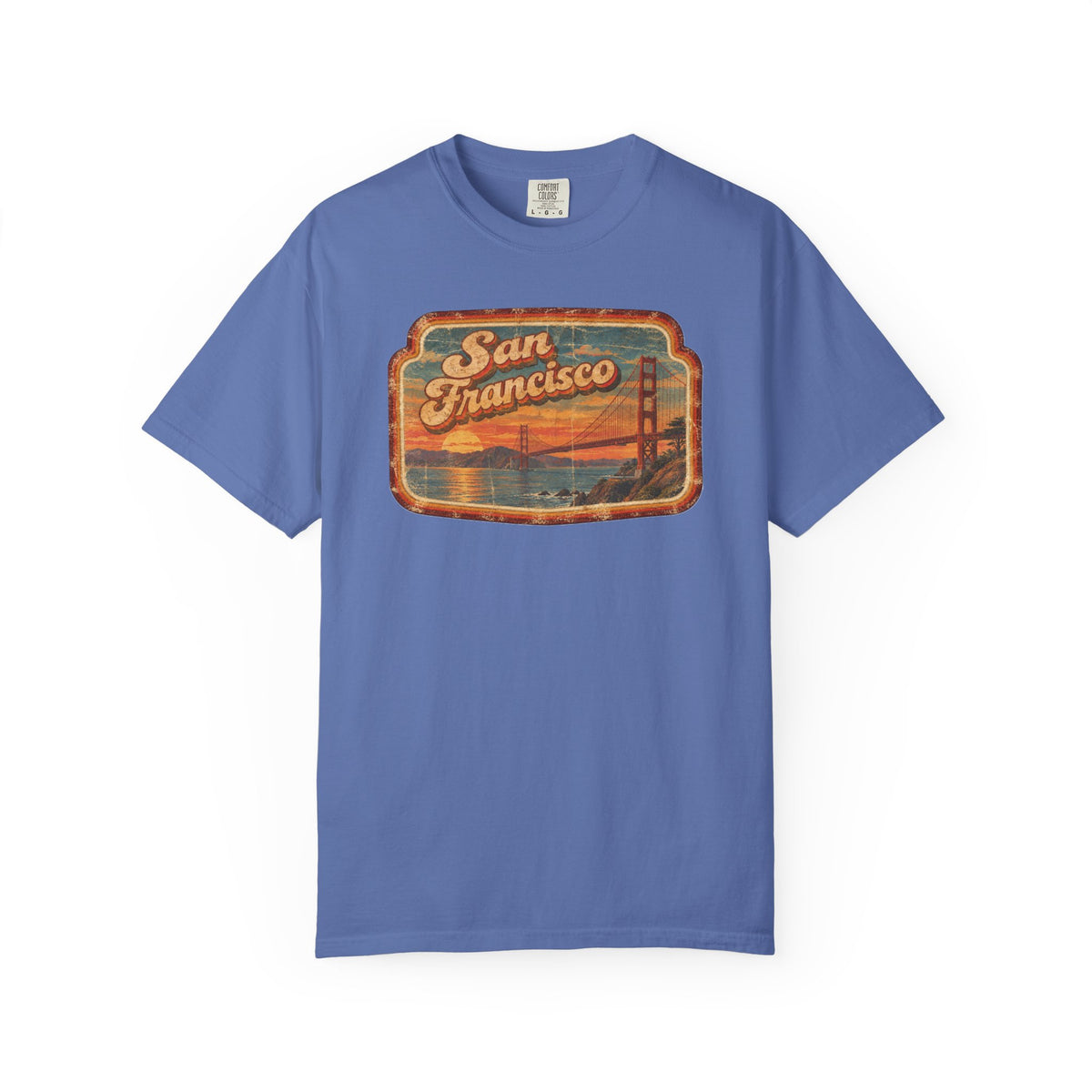 San Francisco - Unisex Garment-Dyed T-shirt