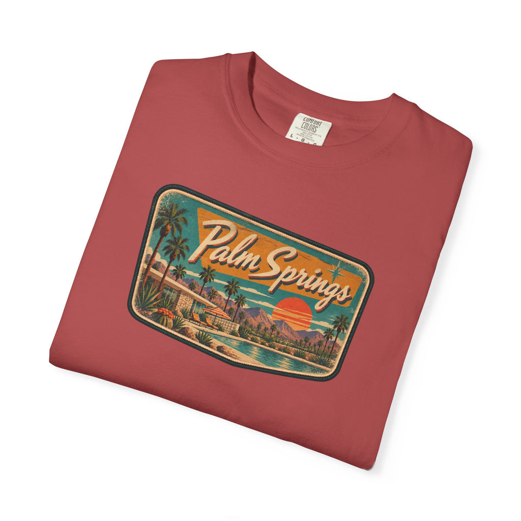 Palm Springs - Unisex Garment-Dyed T-shirt