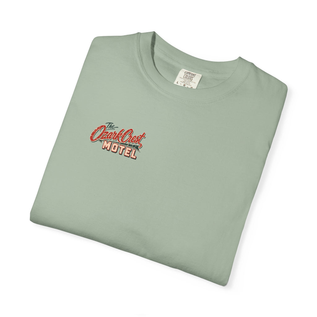 The Ozark Crest Motel - Unisex Garment-Dyed T-shirt