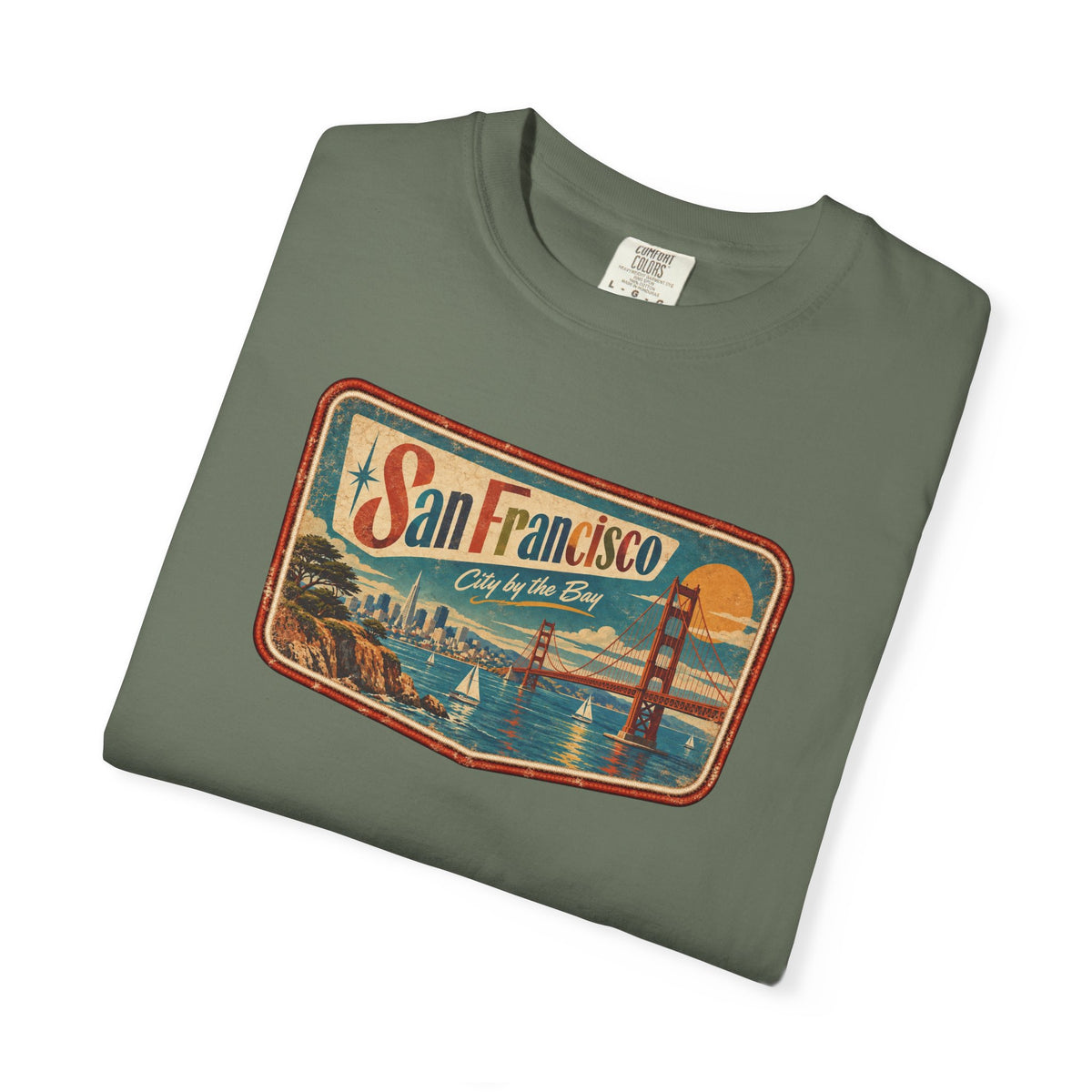 San Francisco - Unisex Garment-Dyed T-shirt
