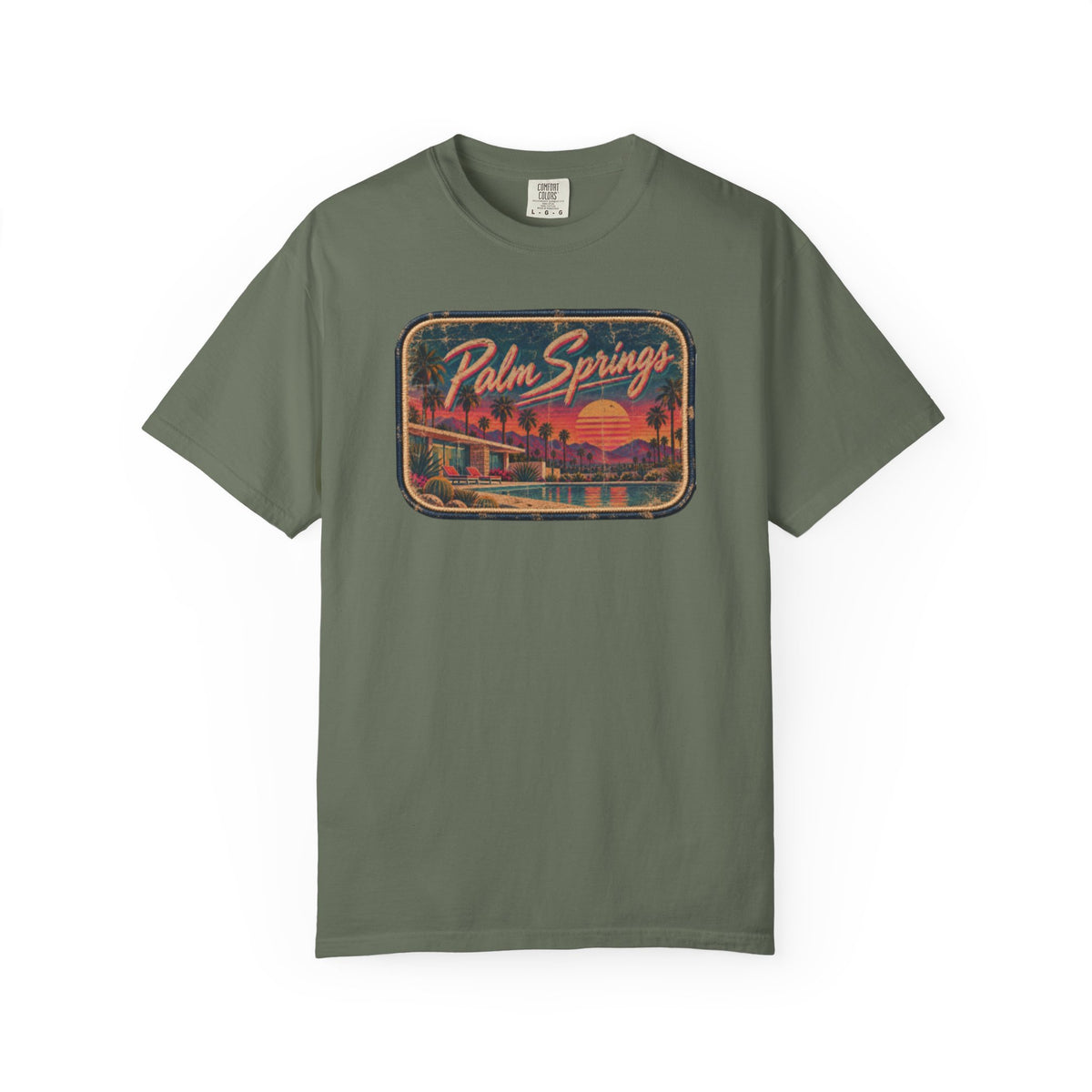 Palm Springs - Unisex Garment-Dyed T-shirt