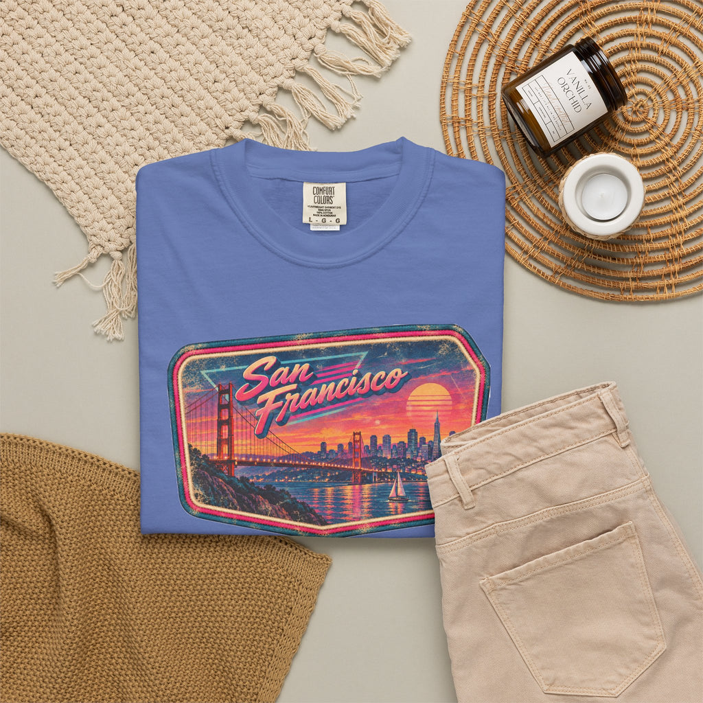 San Francisco - Unisex Garment-Dyed T-shirt
