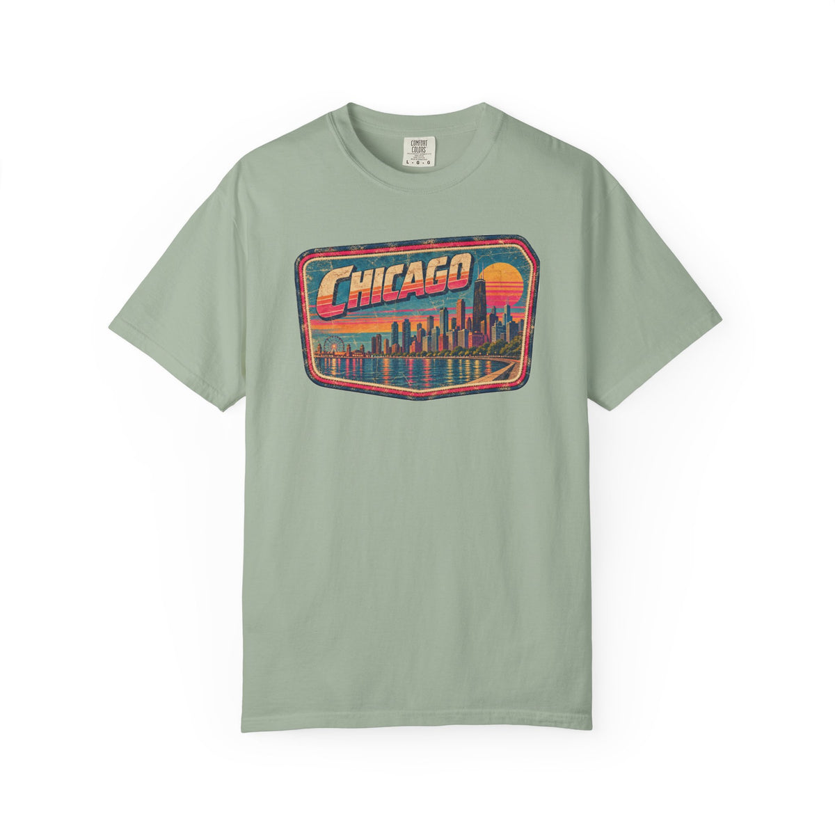 Chicago - Unisex Garment-Dyed T-shirt