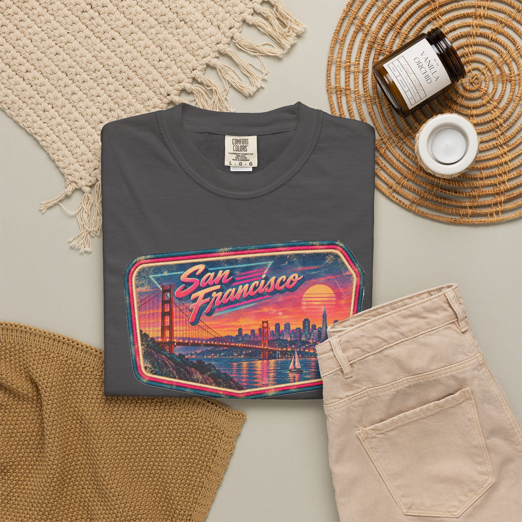 San Francisco - Unisex Garment-Dyed T-shirt