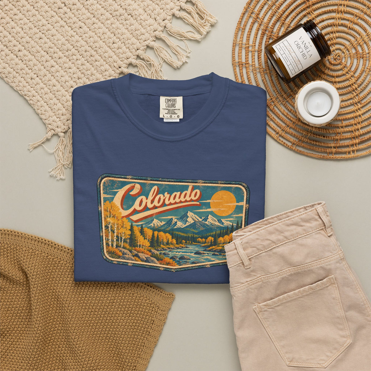 Colorado - Unisex Garment-Dyed T-shirt