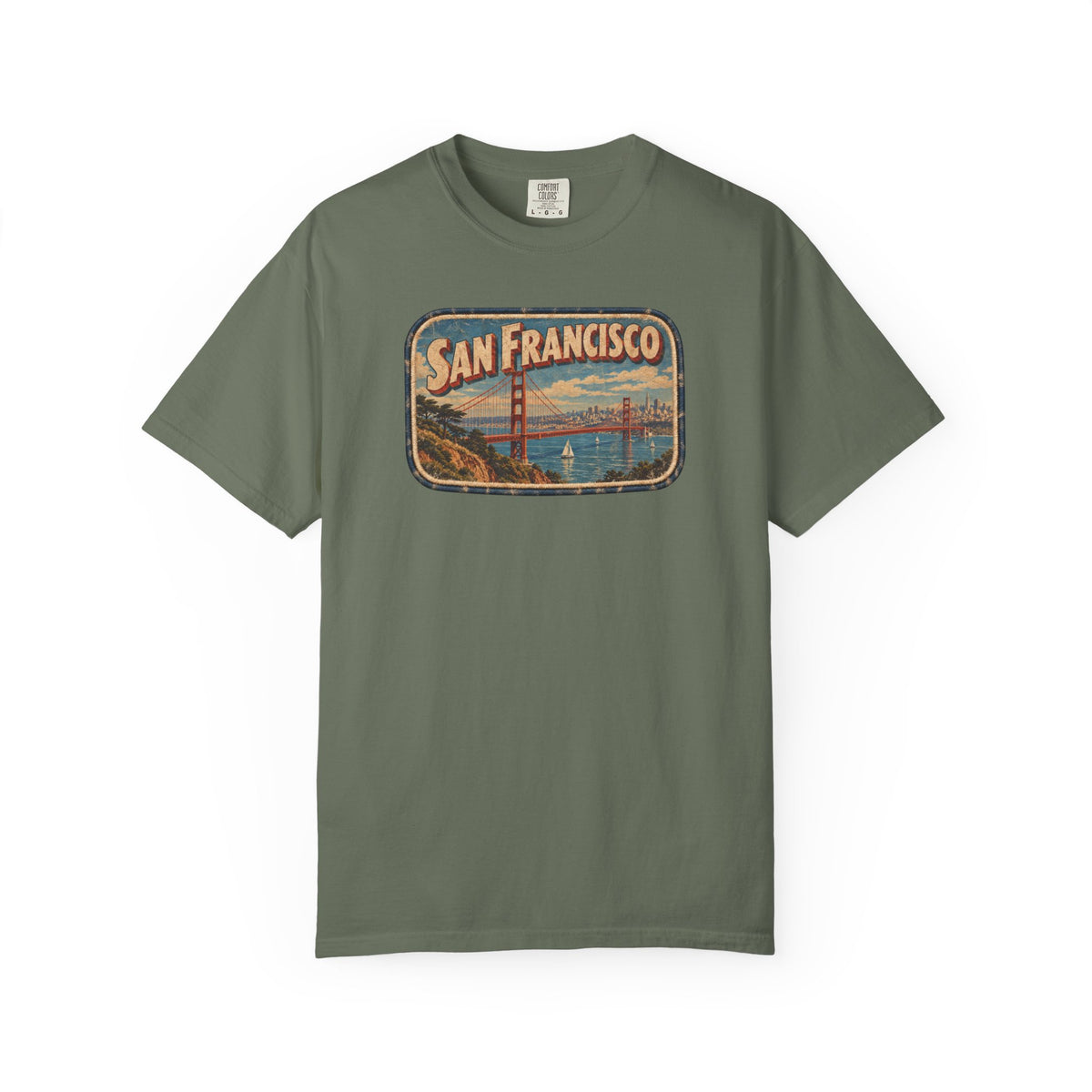 San Francisco - Unisex Garment-Dyed T-shirt