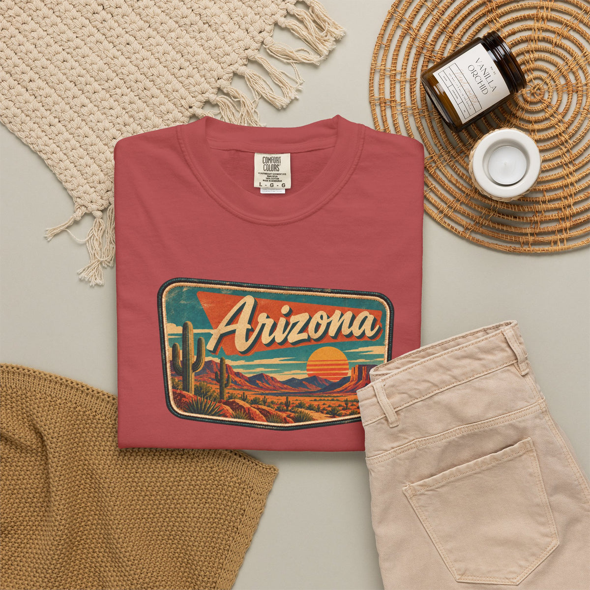 Arizona - Unisex Garment-Dyed T-shirt
