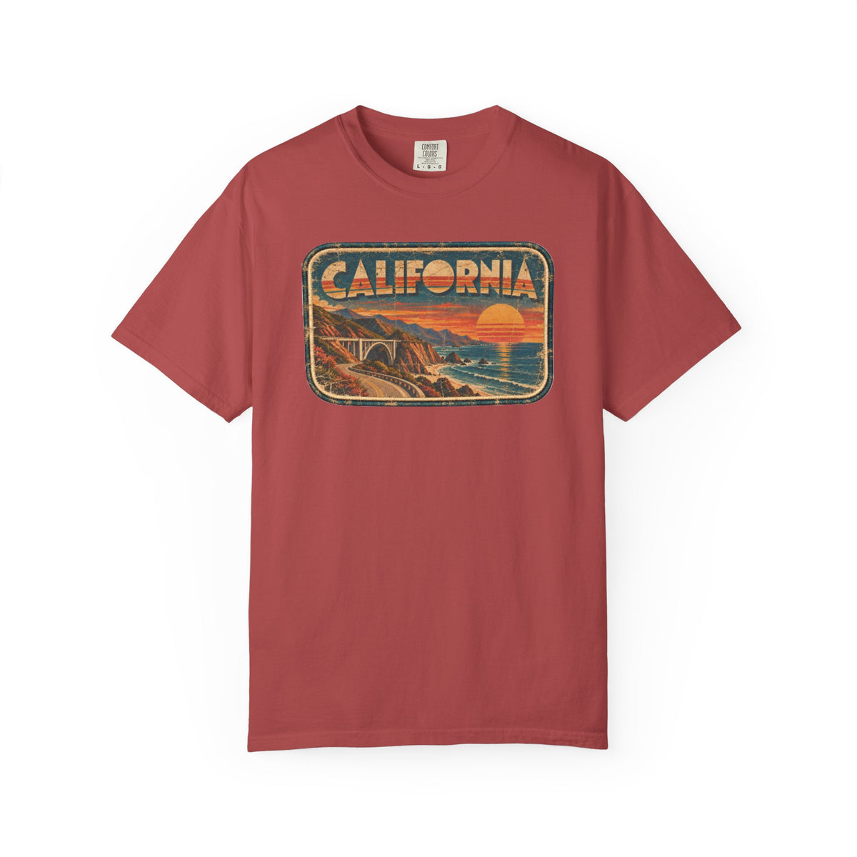 California - Unisex Garment-Dyed T-shirt