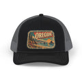 Oregon Coast Snapback Trucker Cap