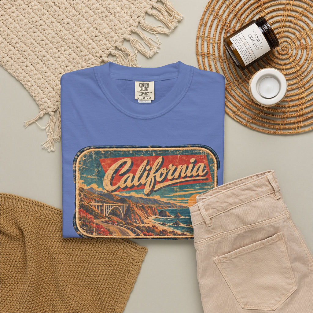 California - Unisex Garment-Dyed T-shirt