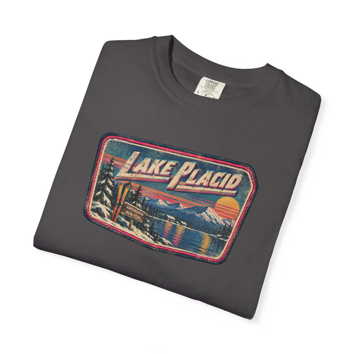 Lake Placid - Unisex Garment-Dyed T-shirt