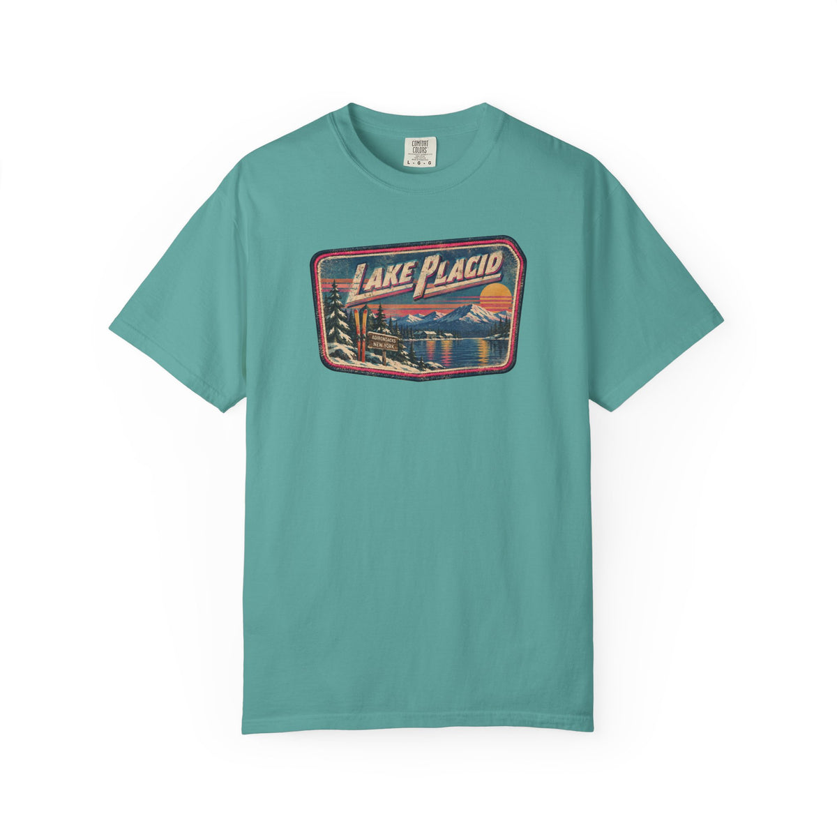 Lake Placid - Unisex Garment-Dyed T-shirt