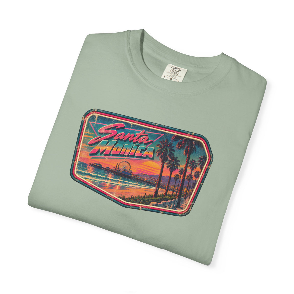 Santa Monica - Unisex Garment-Dyed T-shirt