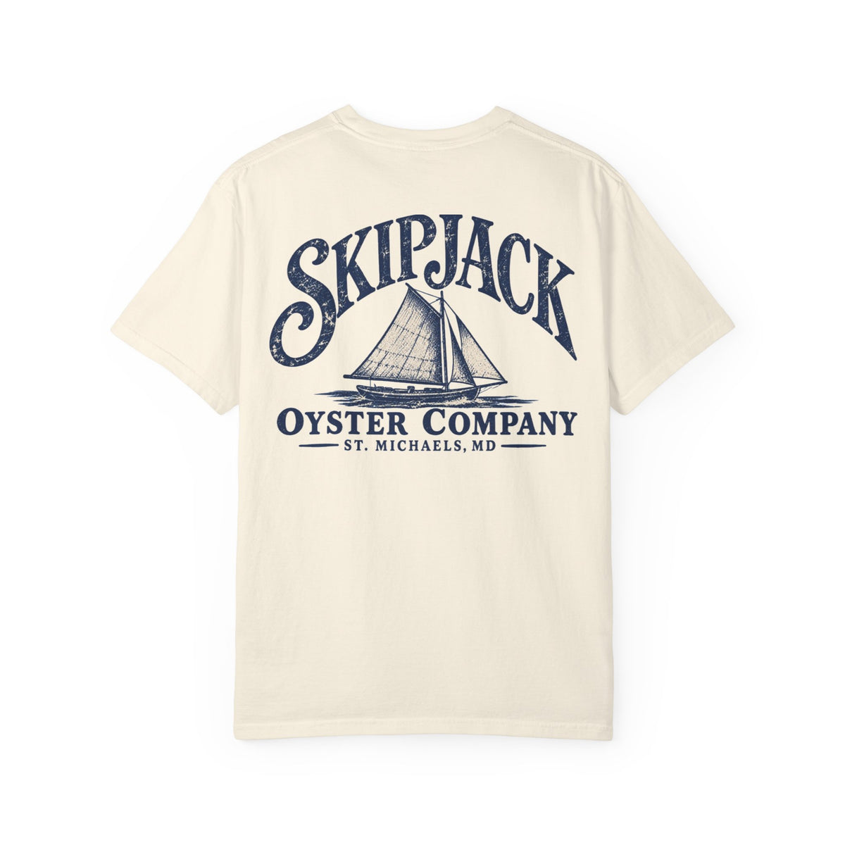 Skipjack Oyster Company - Unisex Garment-Dyed T-shirt