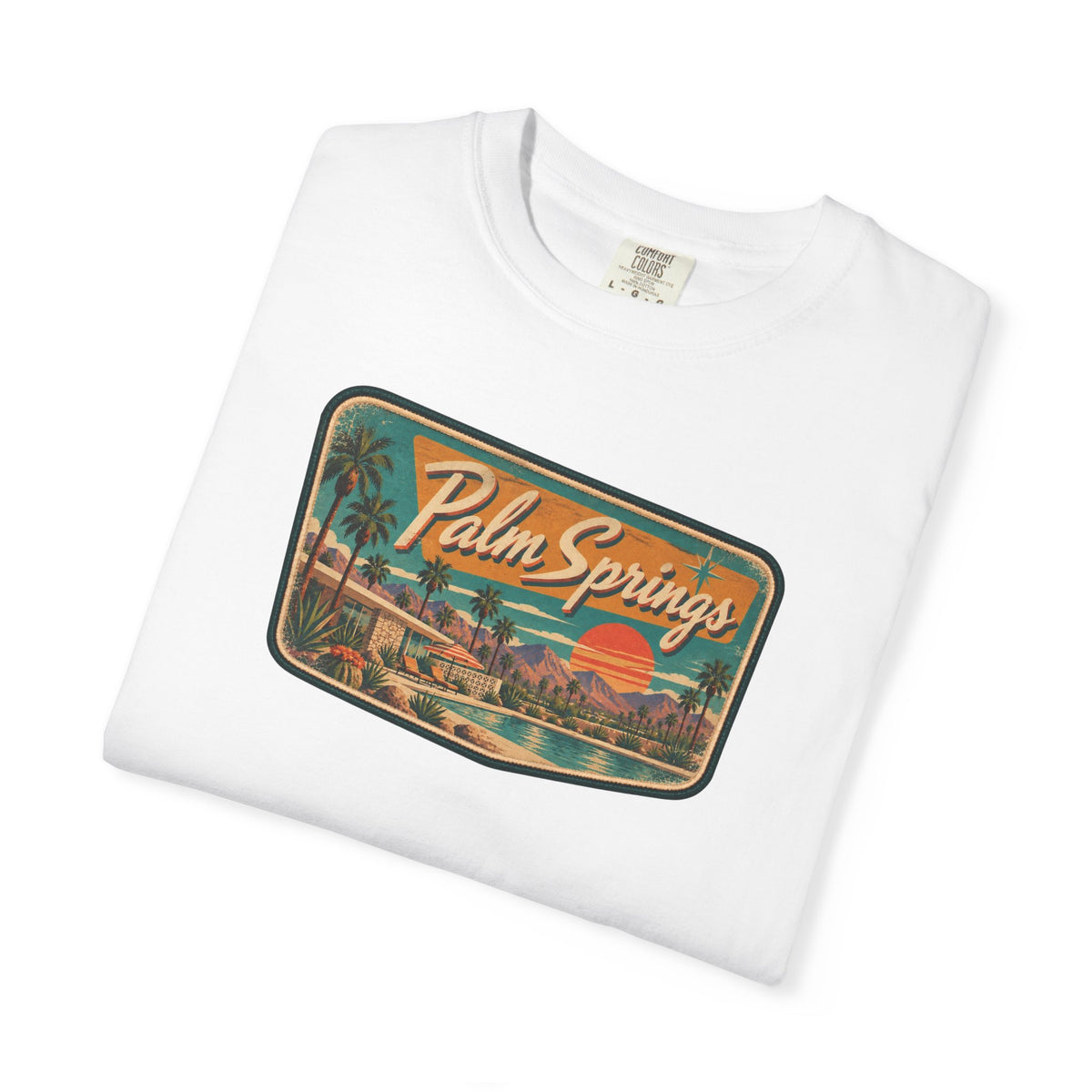 Palm Springs - Unisex Garment-Dyed T-shirt