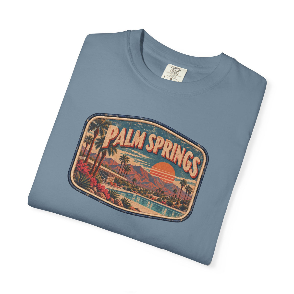 Palm Springs - Unisex Garment-Dyed T-shirt