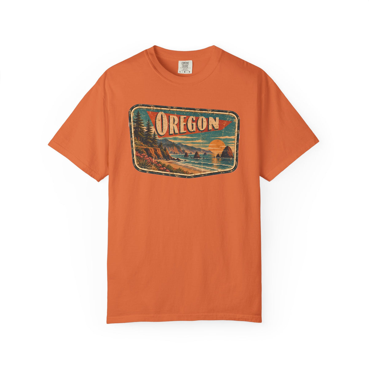 Oregon - Unisex Garment-Dyed T-shirt