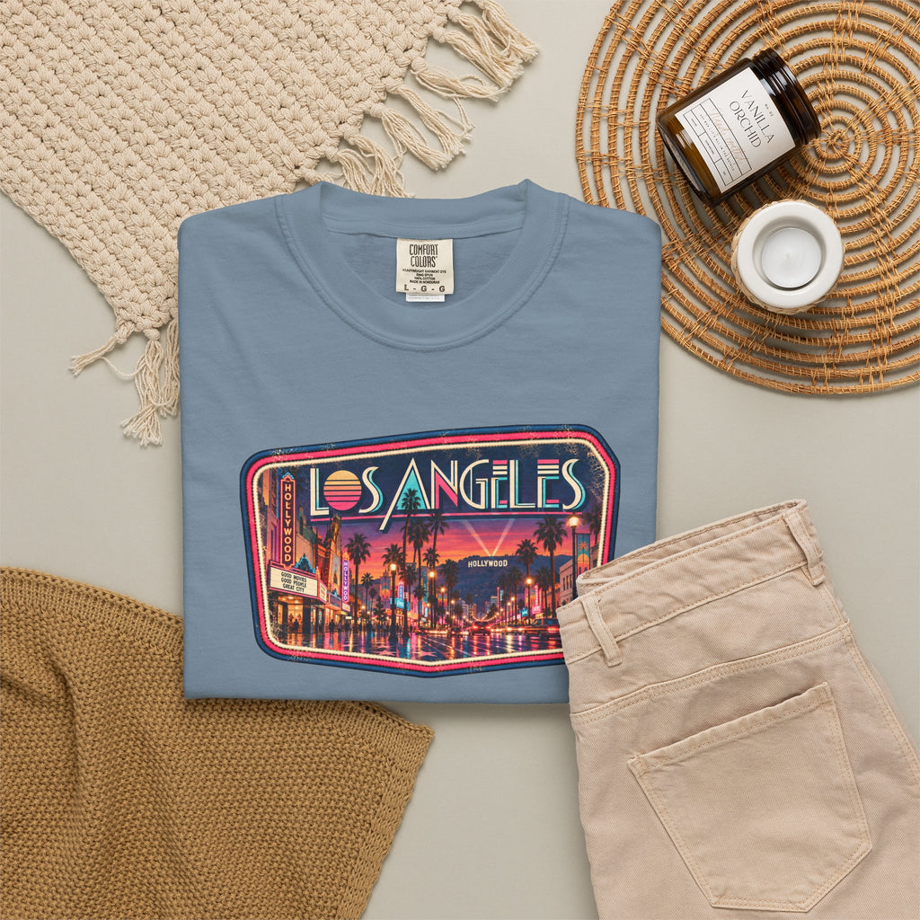 Los Angeles - Unisex Garment-Dyed T-shirt