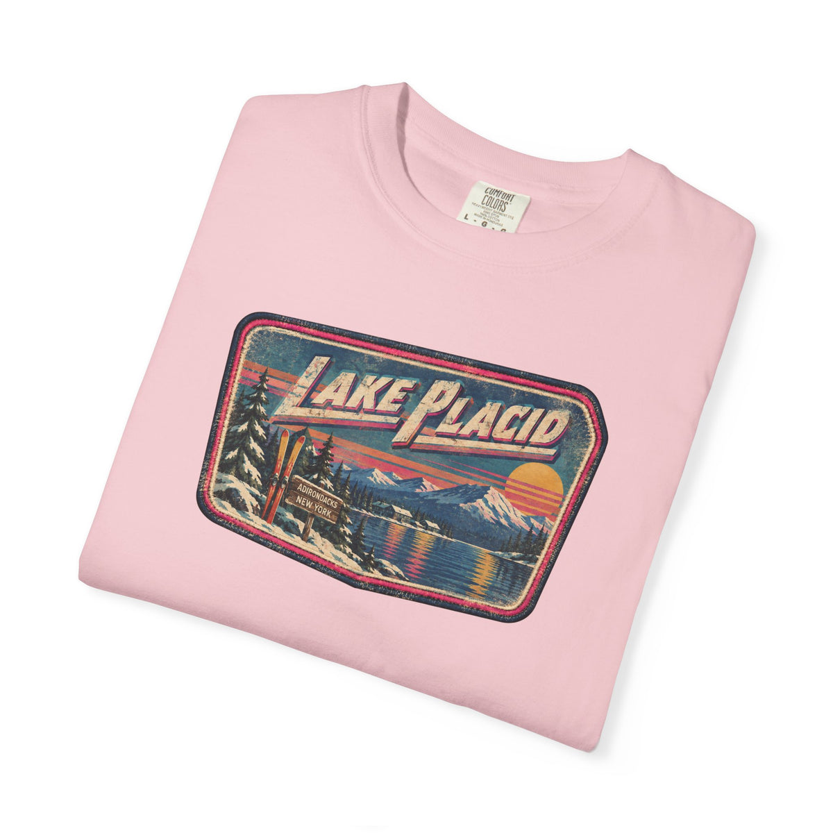 Lake Placid - Unisex Garment-Dyed T-shirt
