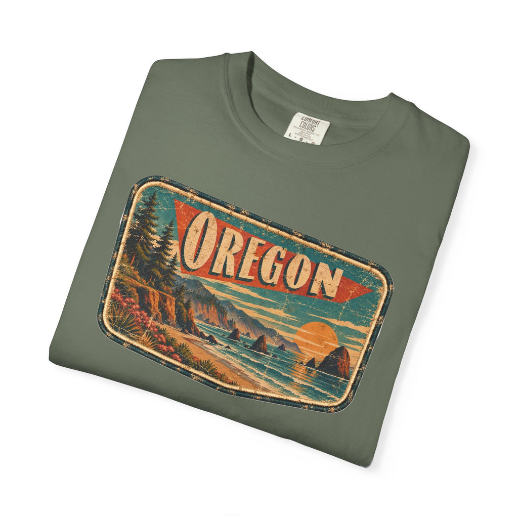 Oregon - Unisex Garment-Dyed T-shirt