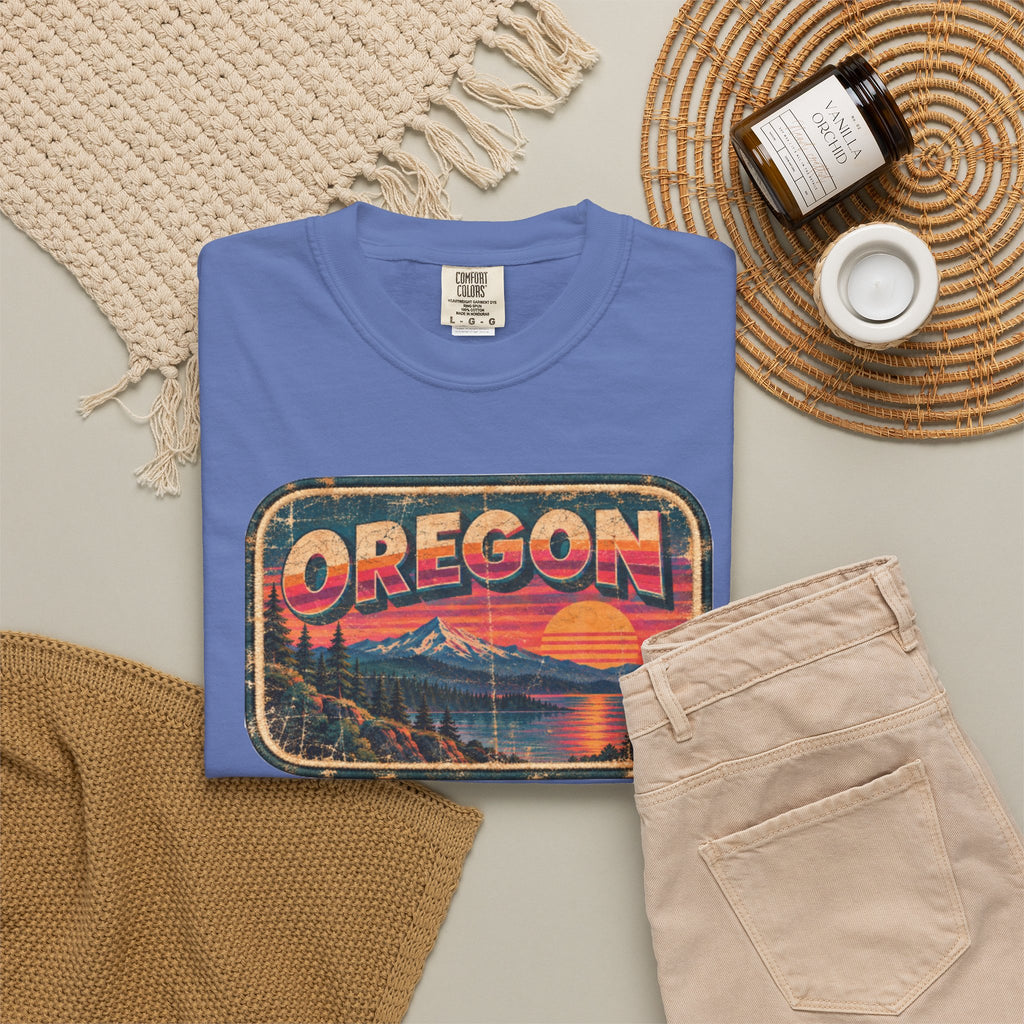 Oregon - Unisex Garment-Dyed T-shirt