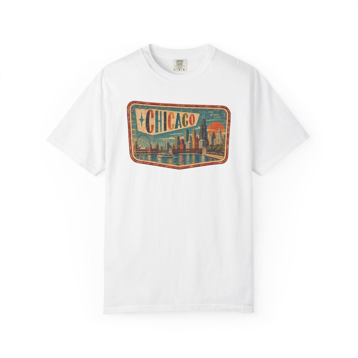 Chicago - Unisex Garment-Dyed T-shirt