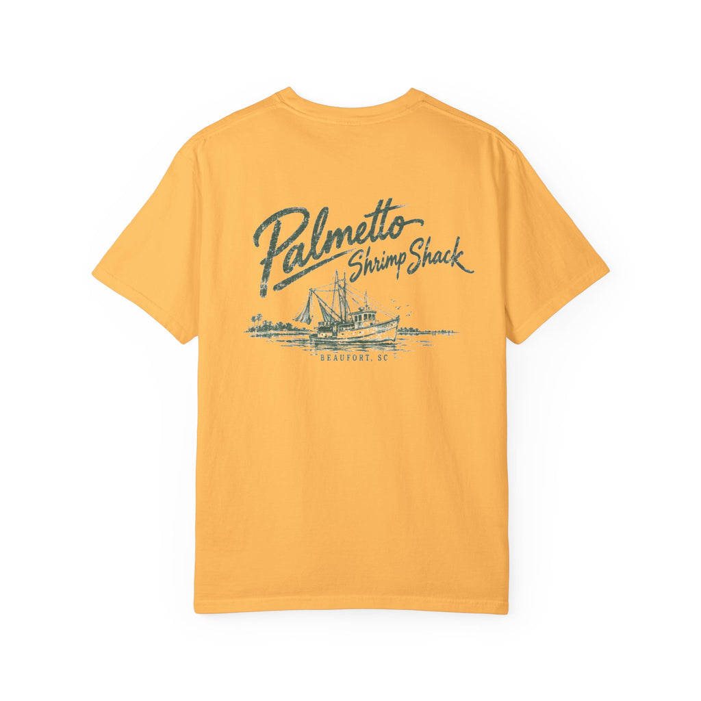 Palmetto Shrimp Shack - Unisex Garment-Dyed T-shirt